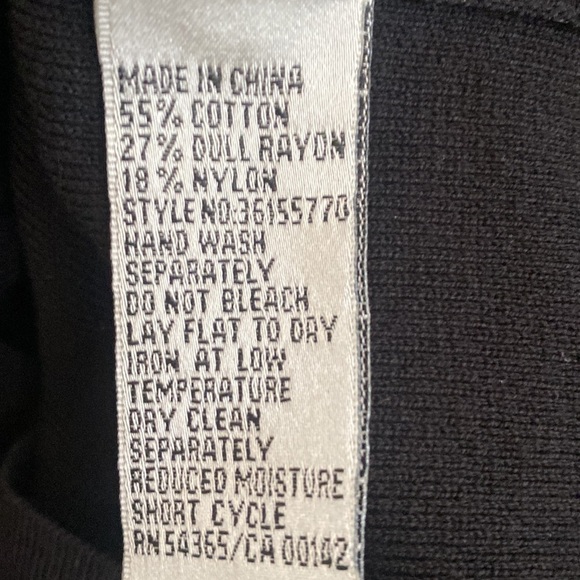 Nygard black sleeveless sweater. Size XL - Picture 5 of 5